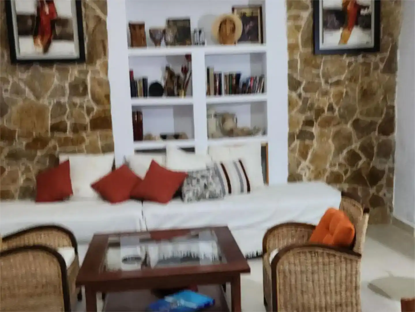 Wohnzimmer von Wohnung zur Miete in Taberno