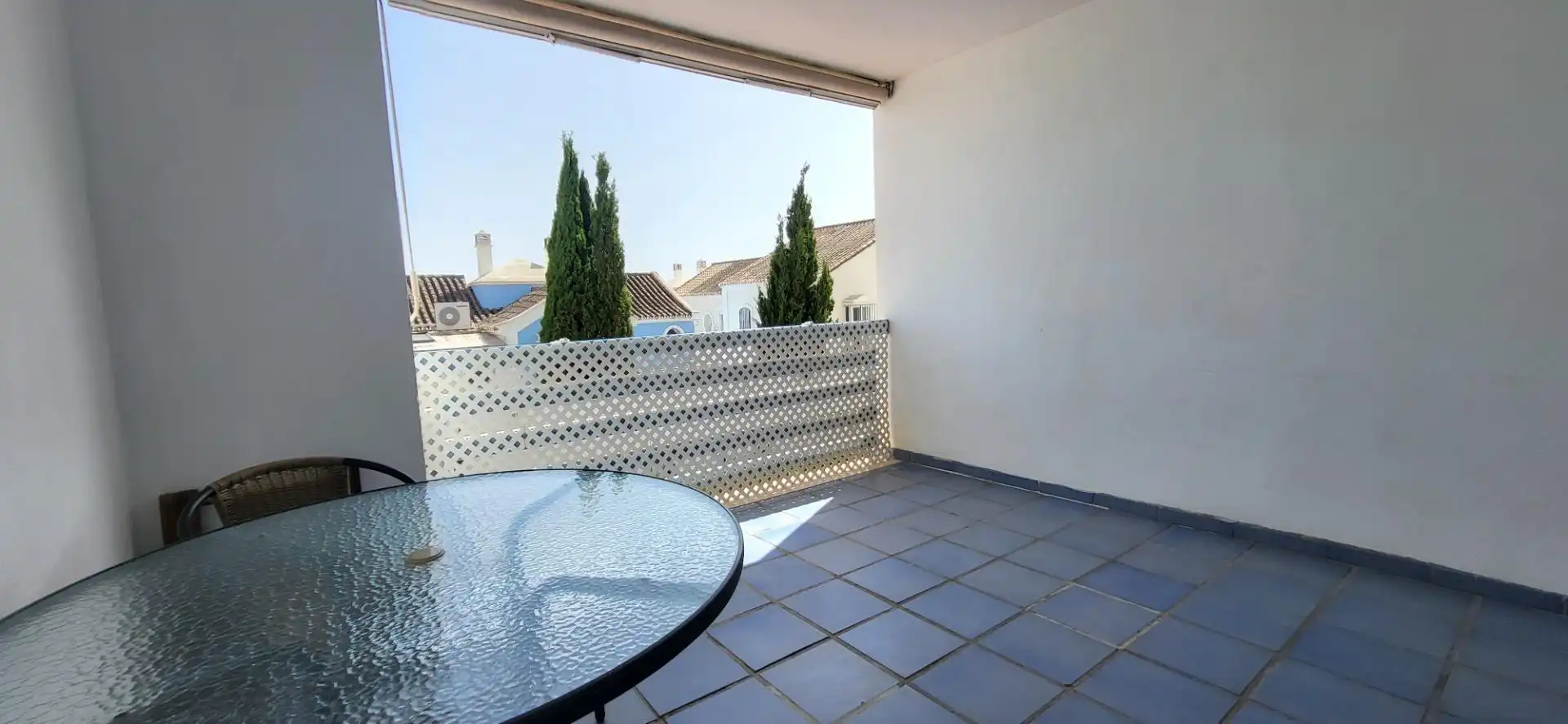 Terrassa de Apartament de lloguer en Marbella amb Jardí privat, Terrassa i Moblat