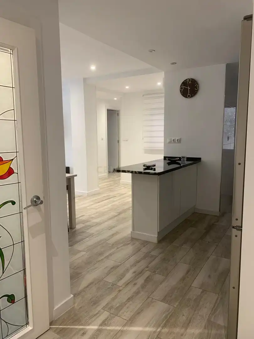 Kitchen of Flat for sale in Torremolinos  with Air Conditioner, Private garden and Storage room