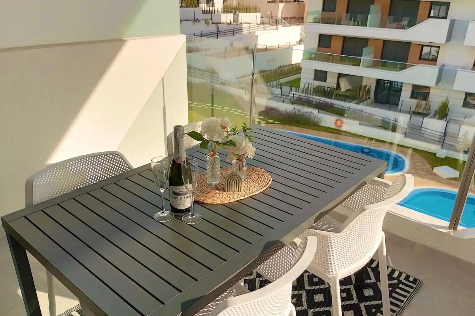 Terrasse von Wohnungen zum Verkauf in Orihuela mit Terrasse und Gemeinschaftspool