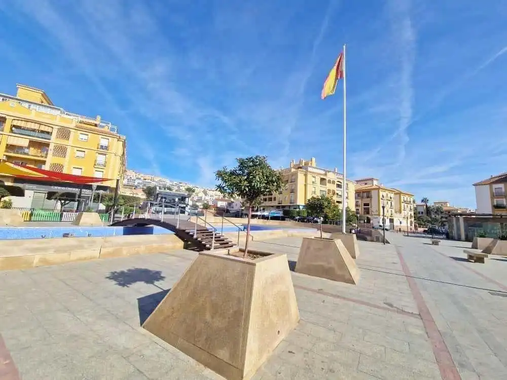 Exterior view of Flat for sale in Rincón de la Victoria  with Air Conditioner, Heating and Private garden