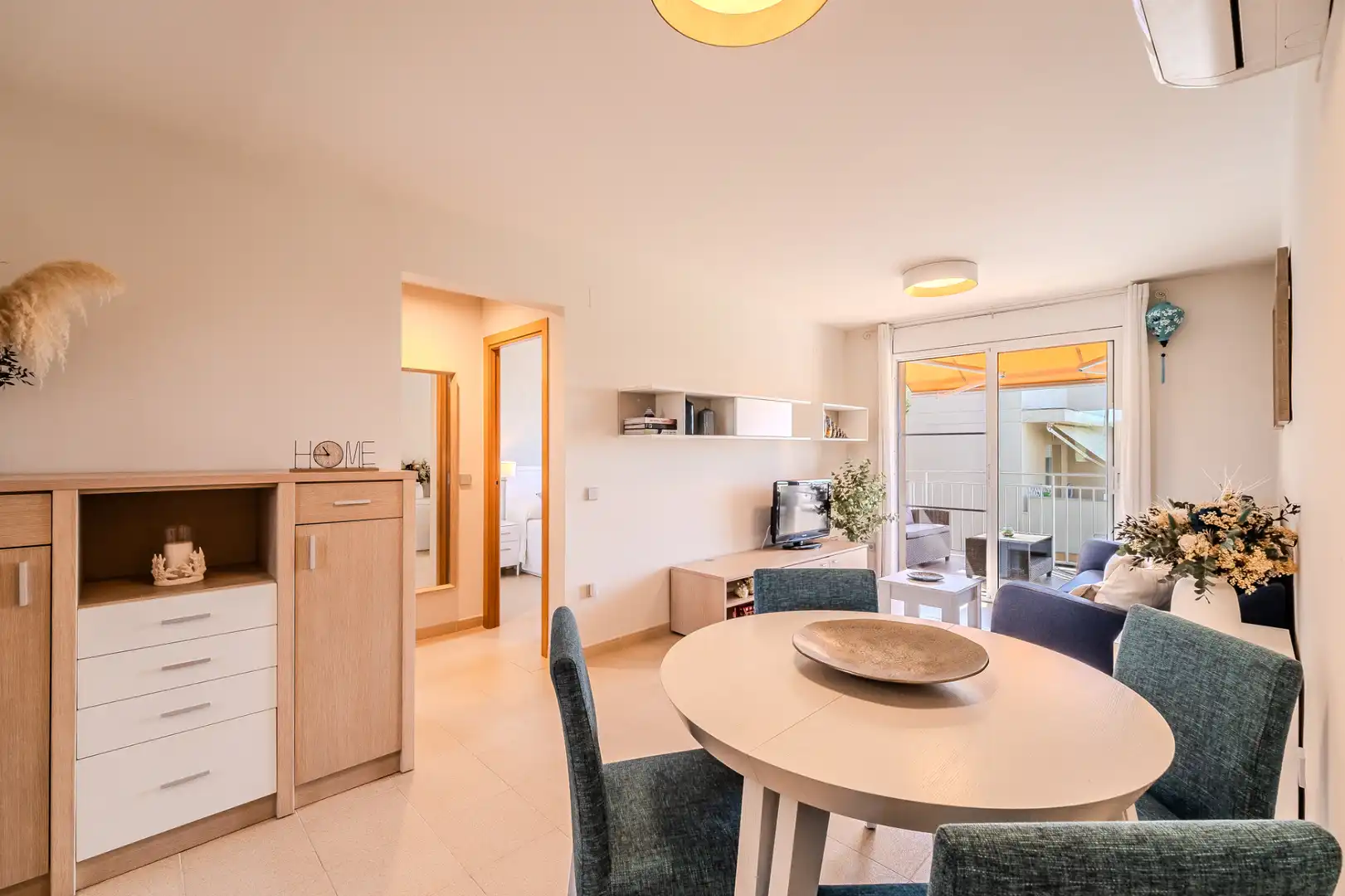 Comedor de Piso en venta en L'Ampolla con Aire acondicionado, Calefacción y Jardín privado