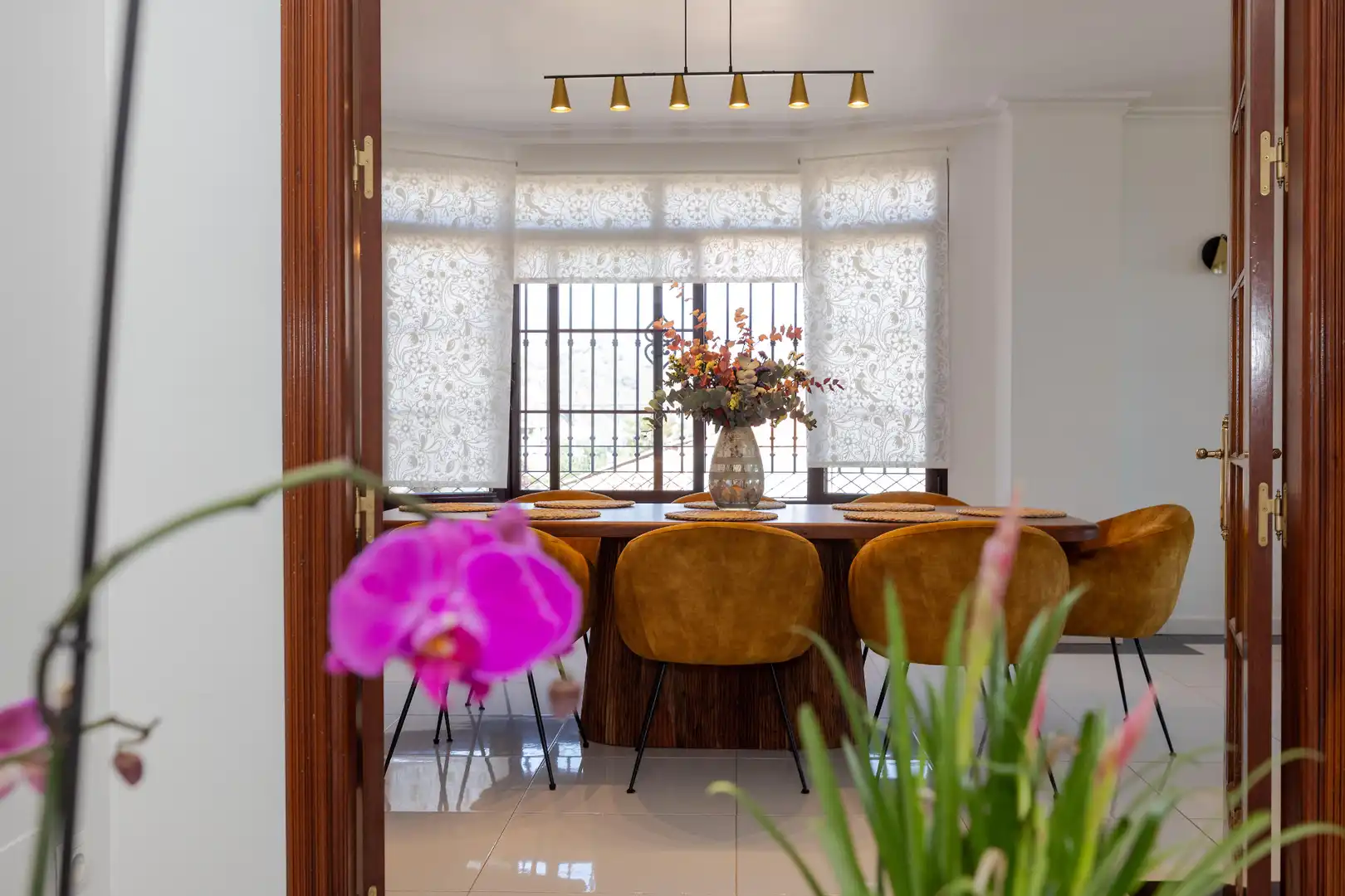 Esszimmer von Haus oder Chalet zum Verkauf in Málaga mit Klimaanlage, Heizung und Privatgarten
