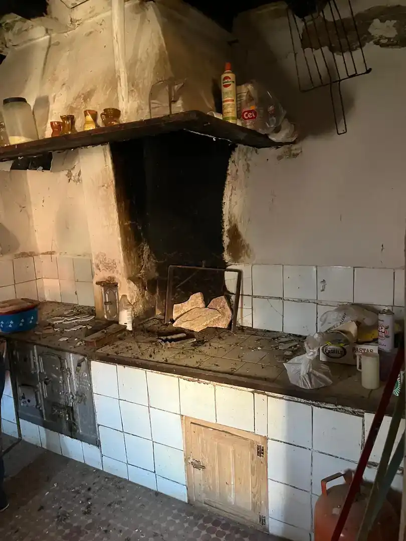 Cuina de Pis en venda en Cedillo de la Torre amb Jardí privat, Moblat i Balcó