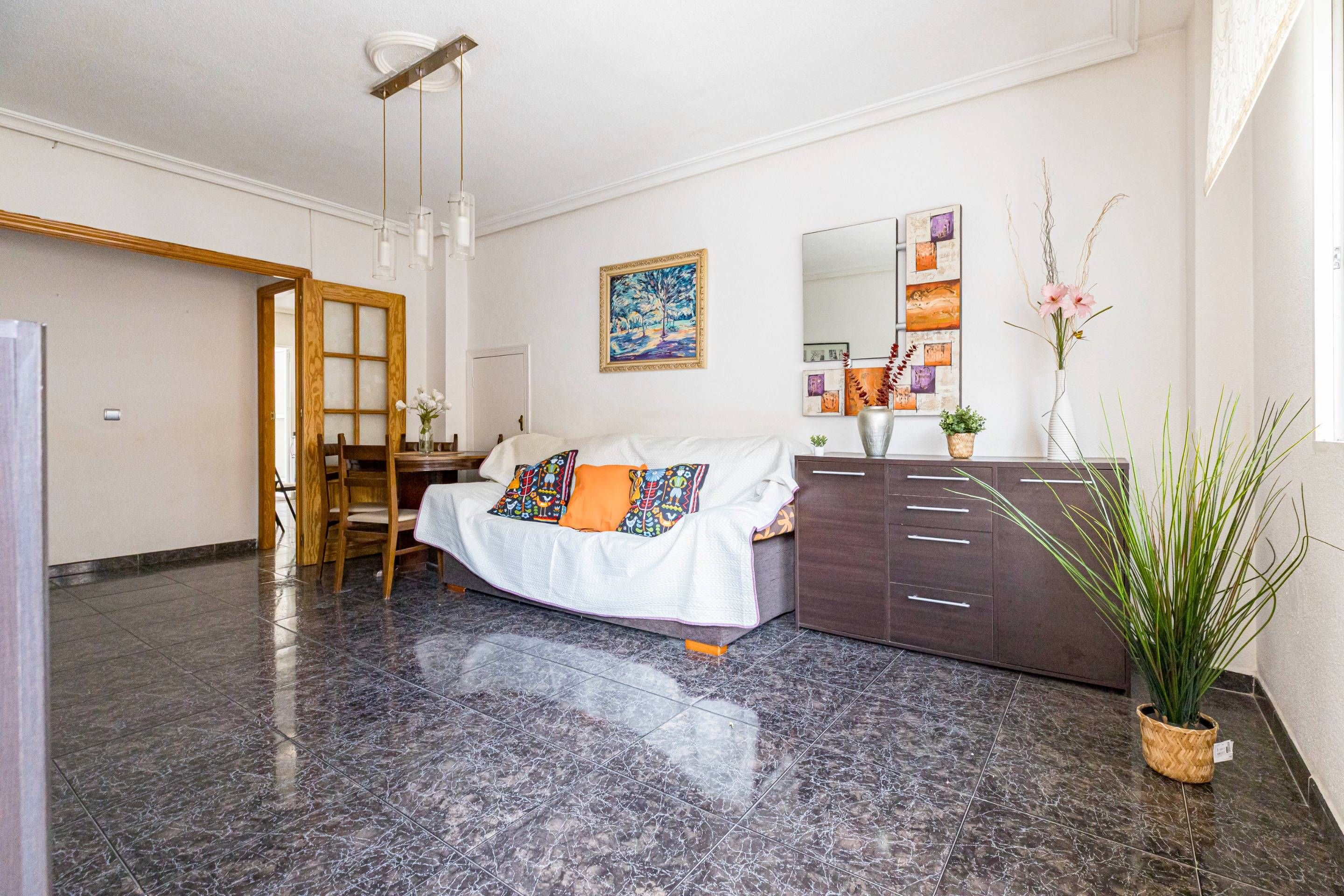 Sala d'estar de Planta baixa en venda en  Murcia Capital