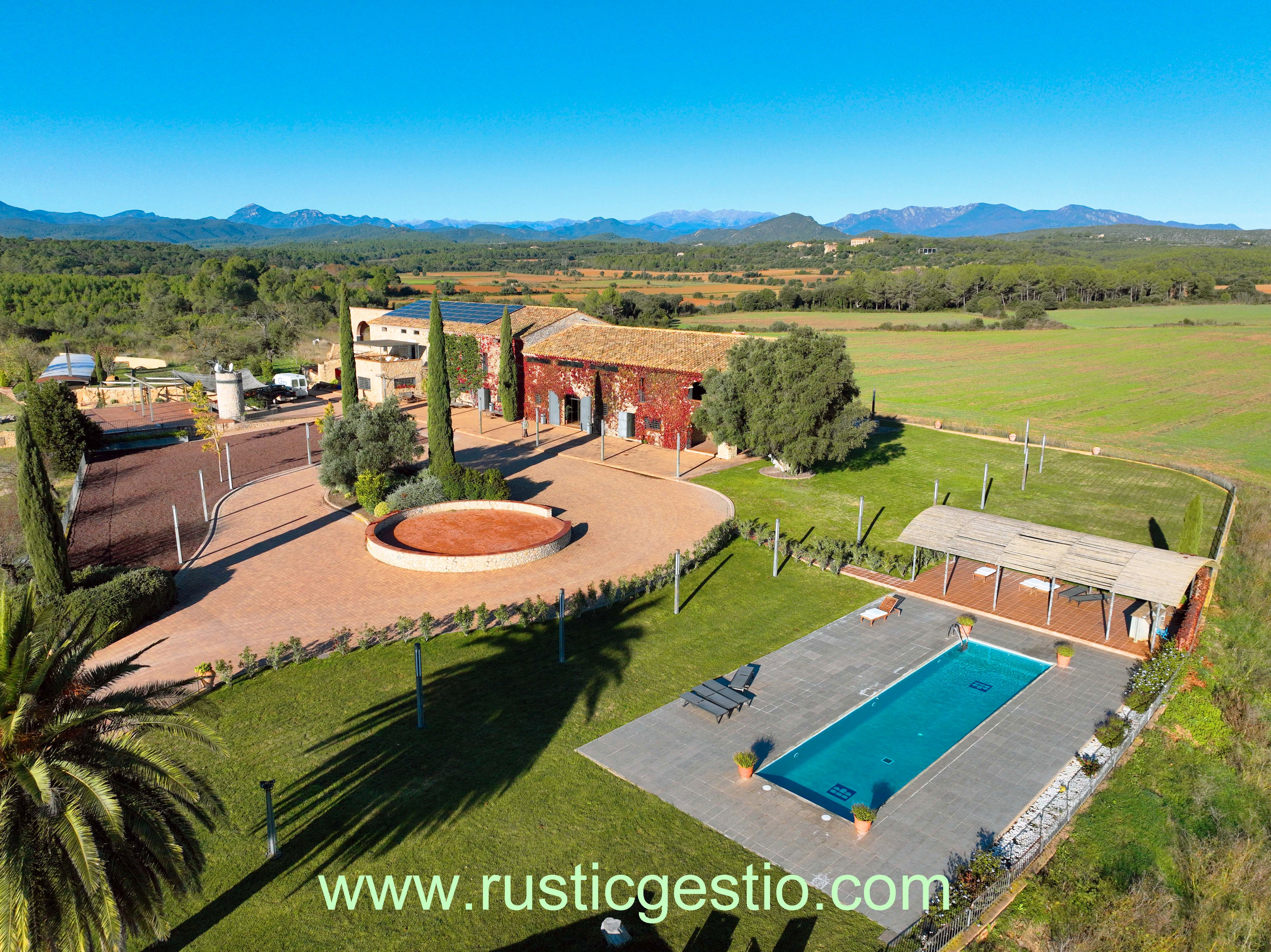 Garden of Country house for sale in Terrades  with Air Conditioner, Heating and Private garden