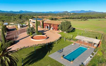 Garten von Country house zum verkauf in Terrades mit Klimaanlage, Terrasse und Schwimmbad