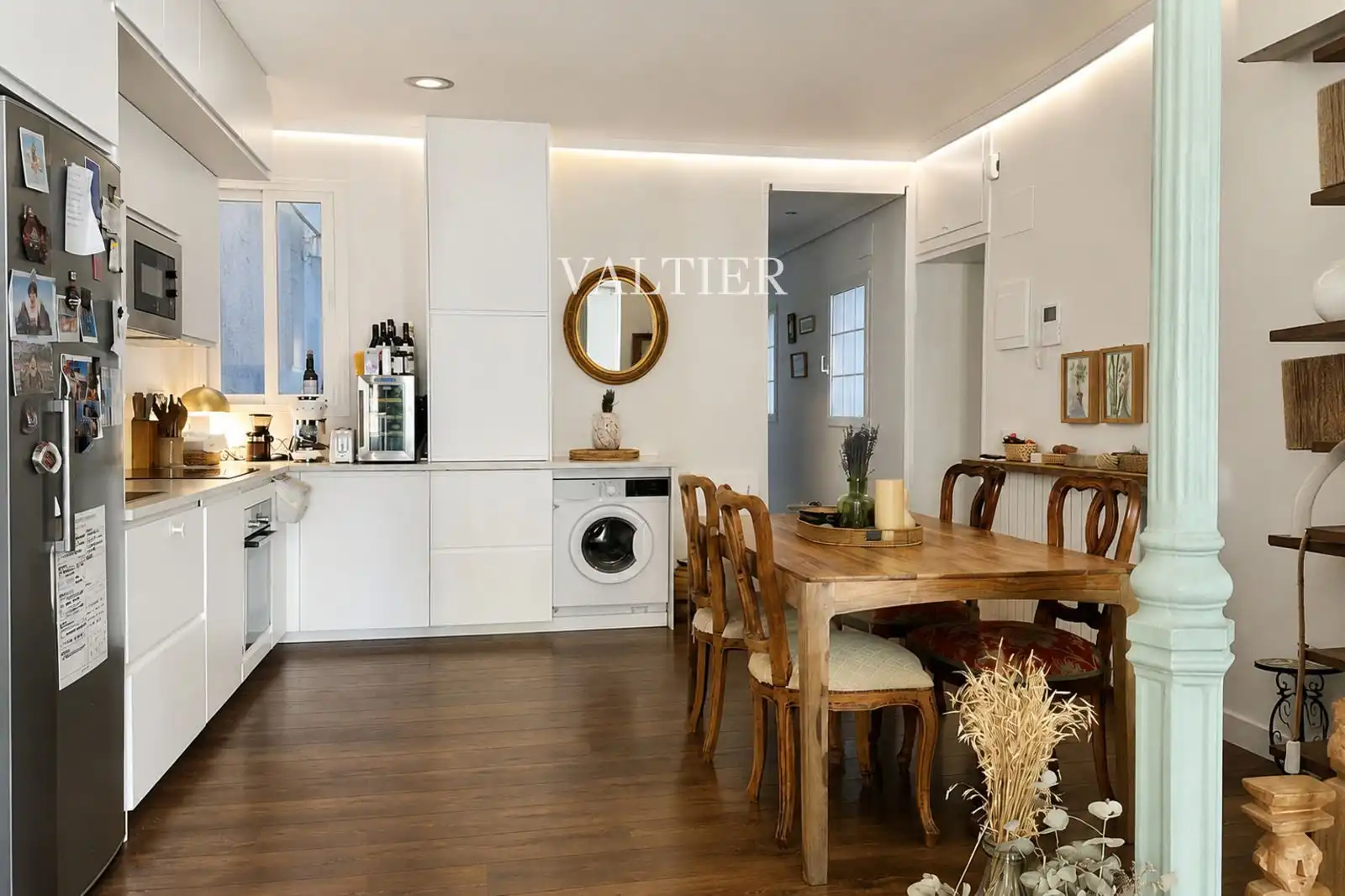 Cocina de Piso de alquiler en Madrid con Aire acondicionado
