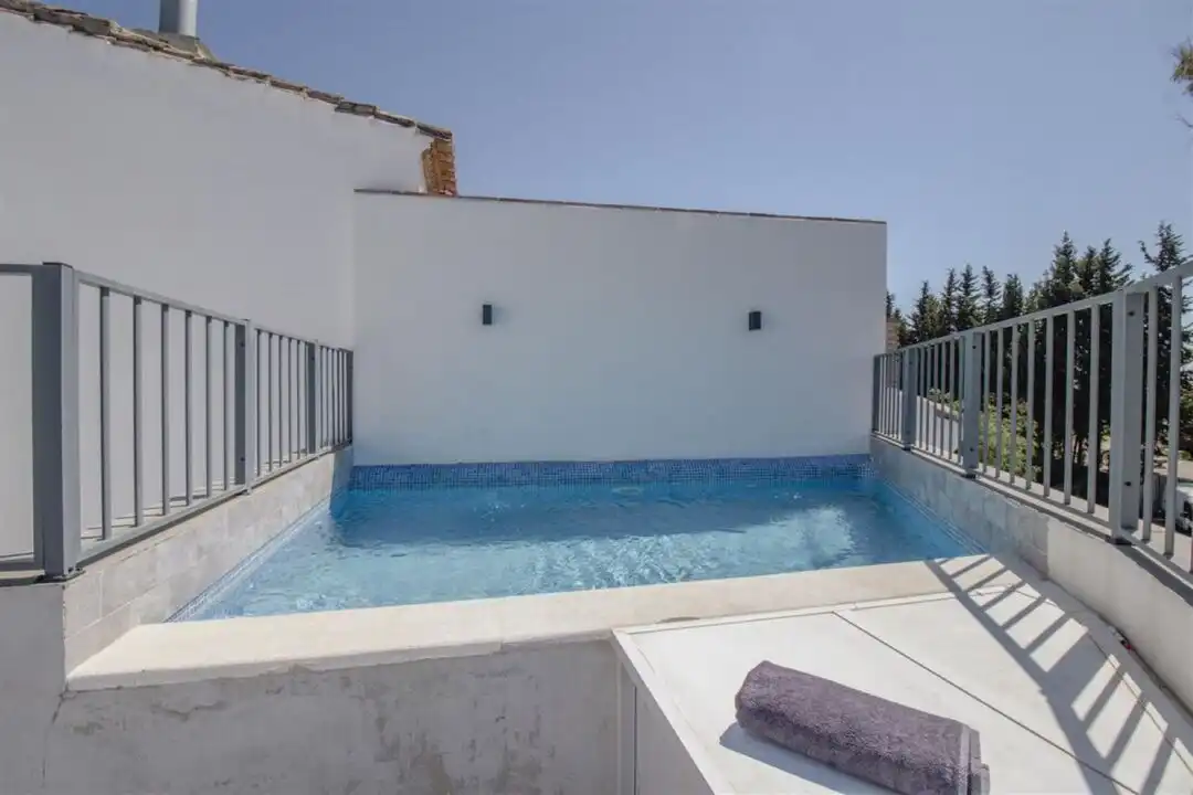 Swimming pool of Detached homes for sale in Marbella  with Terrace and Swimming Pool