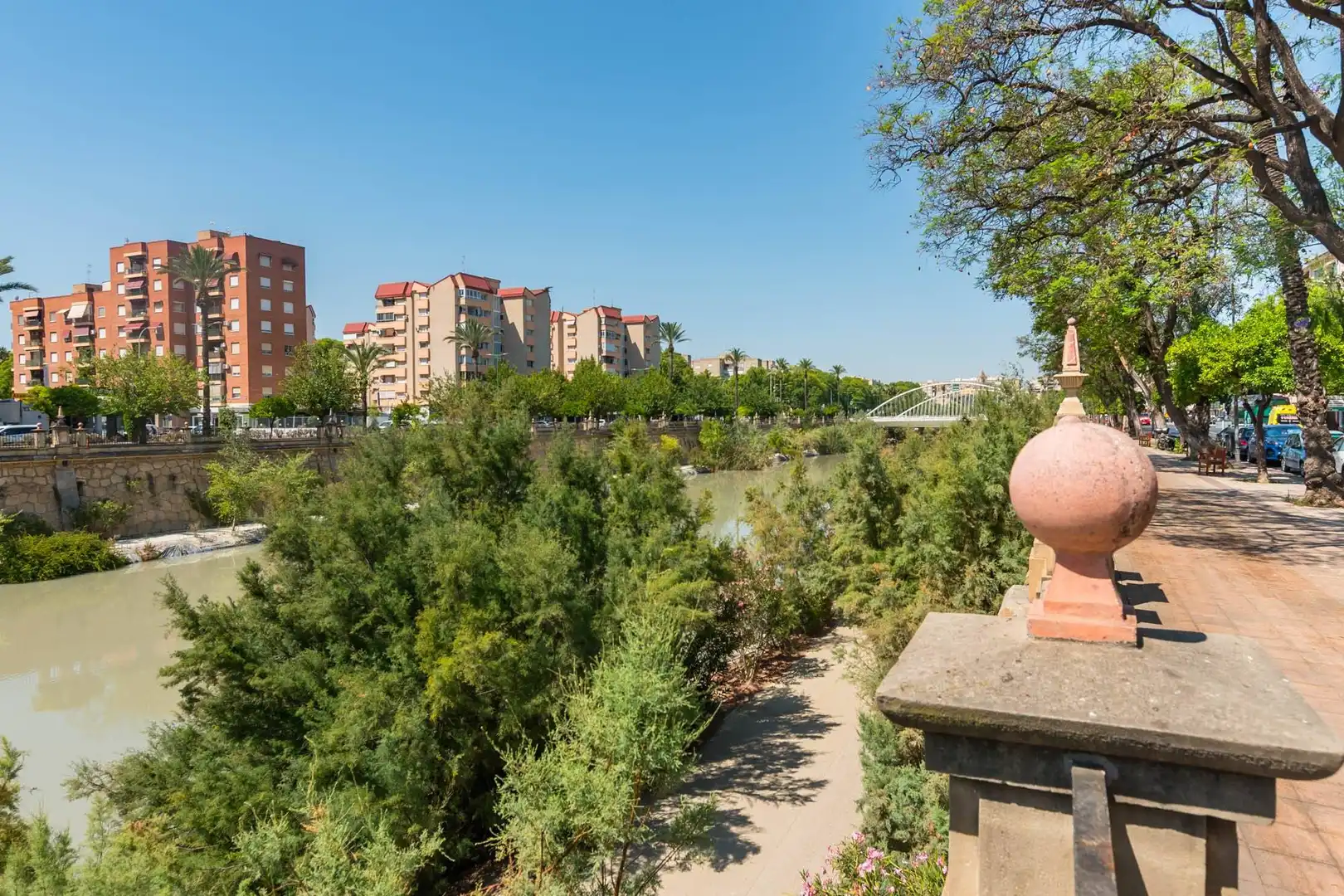 Vista exterior de Piso en venta en Murcia
