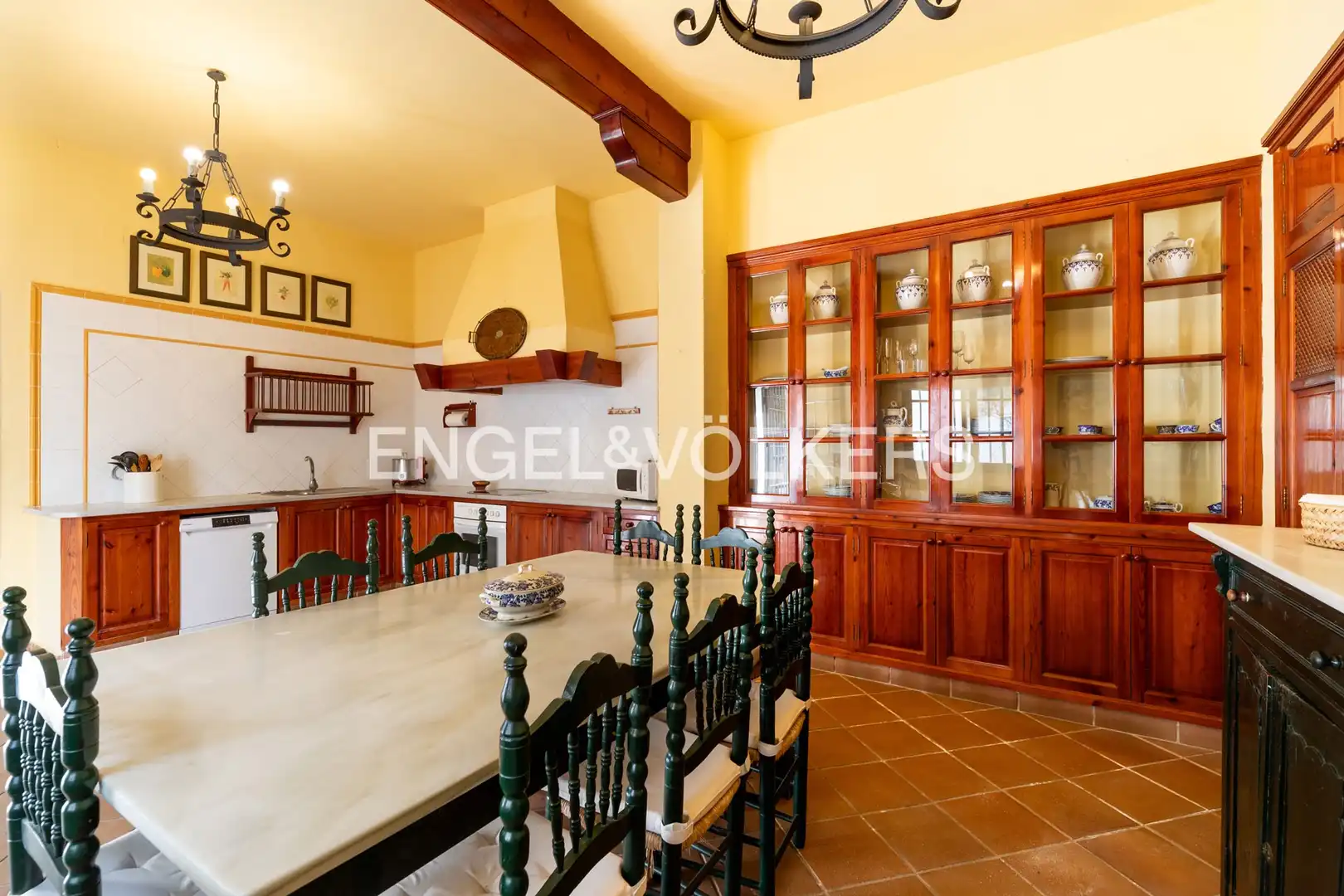 Dining room of Houses for sale in Sanlúcar de Barrameda  with Air Conditioner, Heating and Private garden