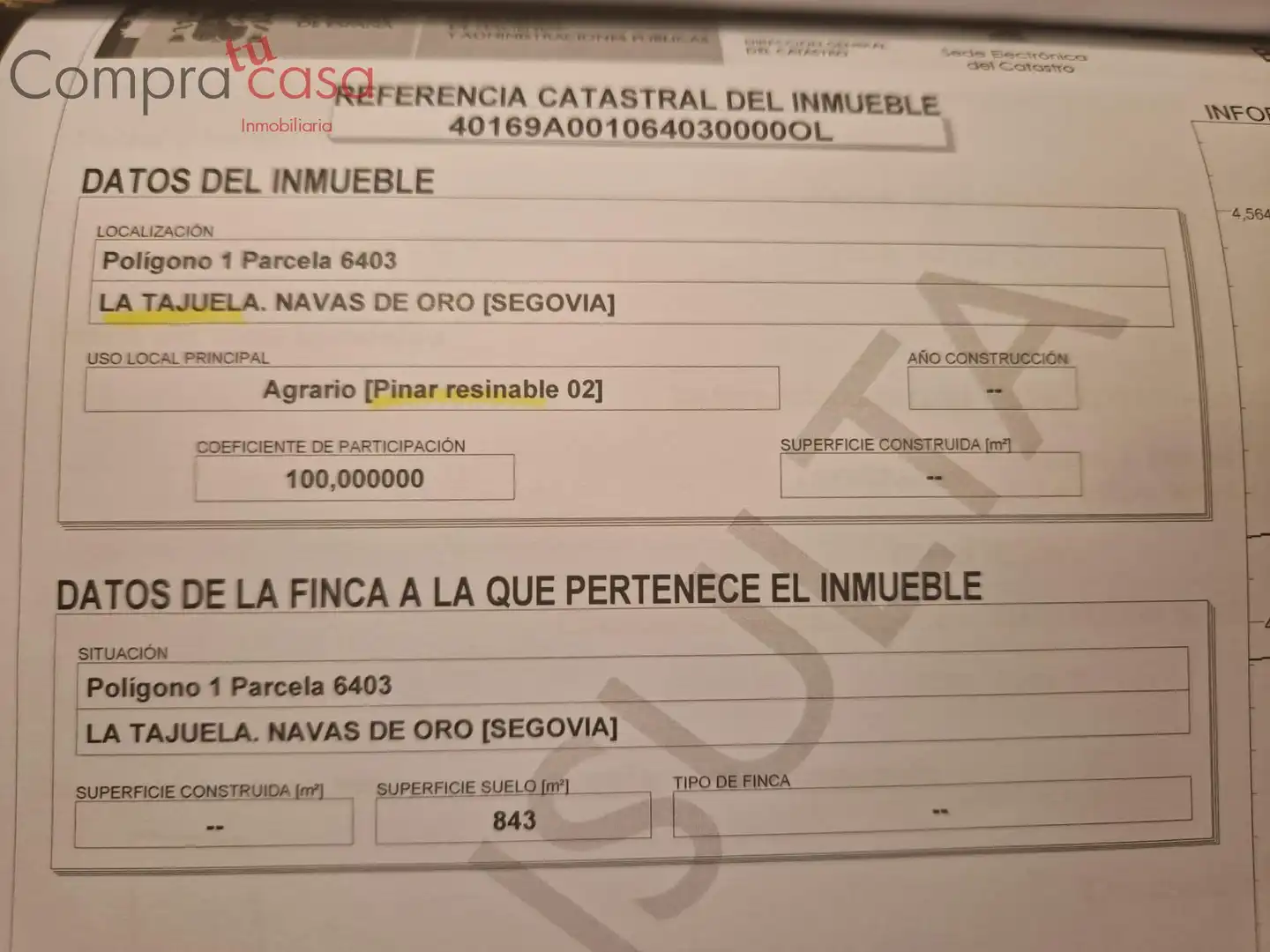 Terreni e lotti in vendita a Navas de Oro, imagen 42