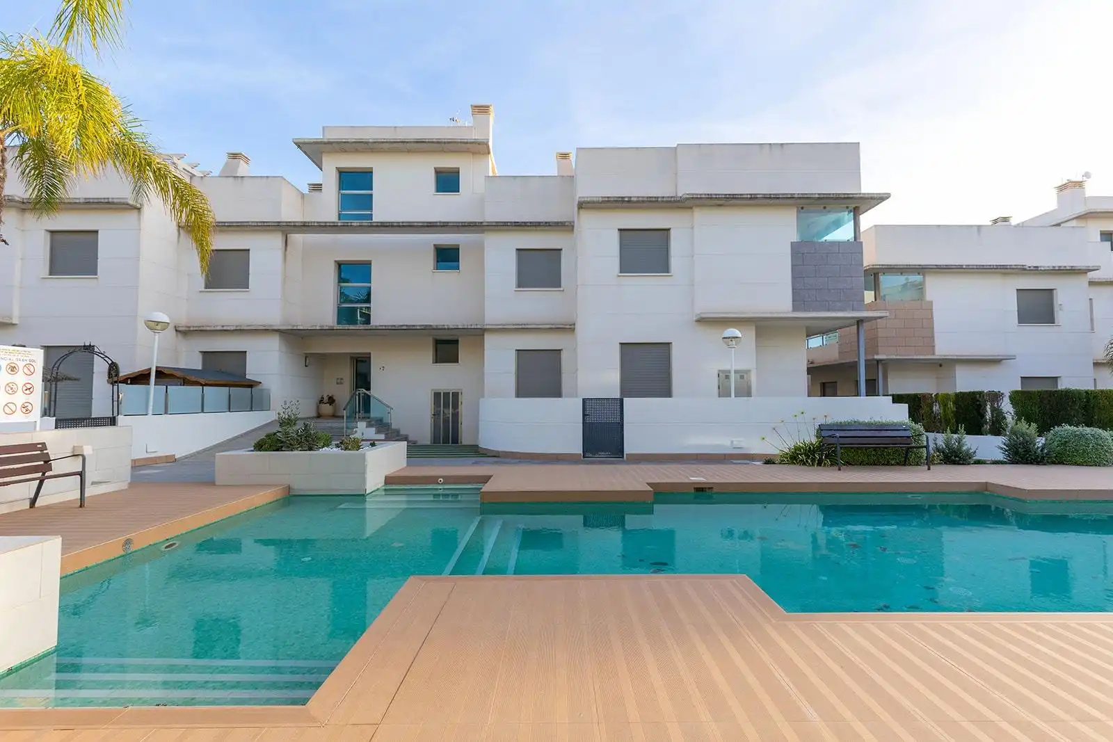 Exterior view of Duplexes for sale in Rojales  with Air Conditioner, Heating and Private garden