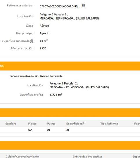 Photo 2 of Land for sale in Carrer de Tramuntana, 1, Es Mercadal poble, Es Mercadal