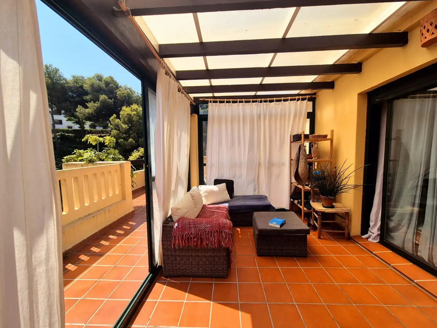 Terrasse von Dachboden zum Verkauf in Mijas mit Privatgarten, Terrasse und Gemeinschaftspool
