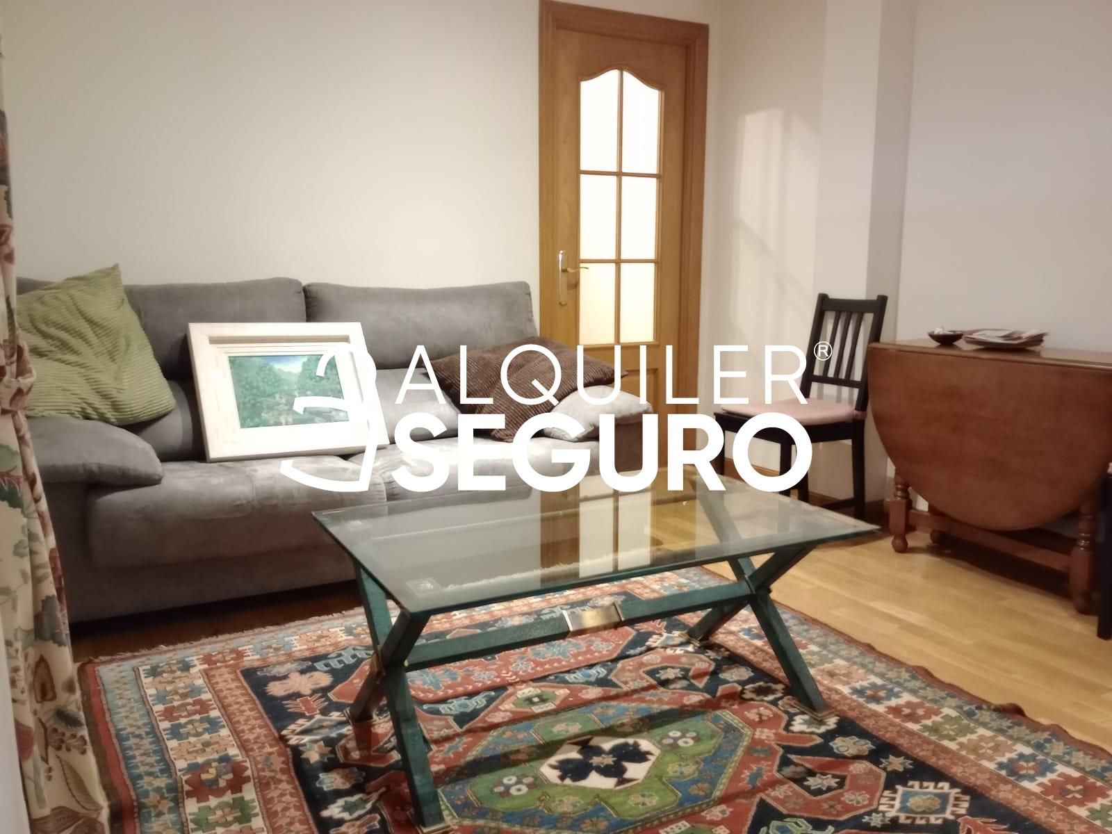 Living room of Flat to rent in  Madrid Capital  with Heating and Furnished