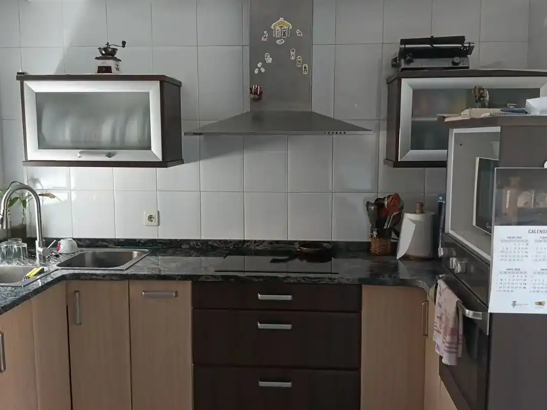 Cocina de Casa adosada en venta en Fitero con Aire acondicionado, Jardín privado y Parquet