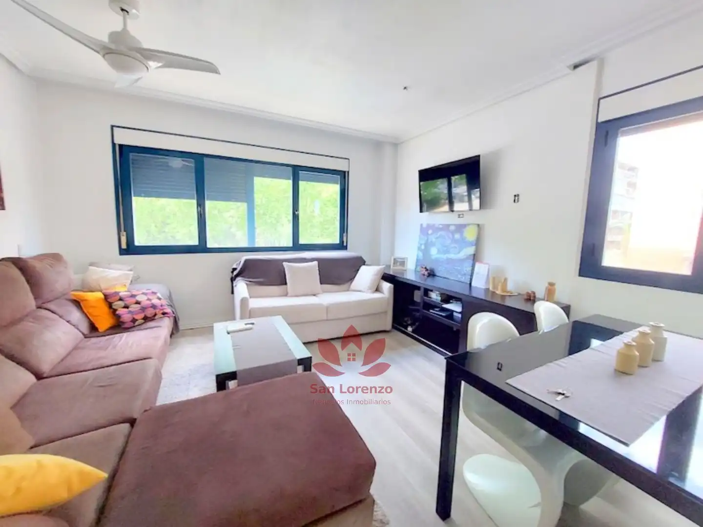 Sala de estar de Piso en venta en Madrid con Aire acondicionado y Trastero