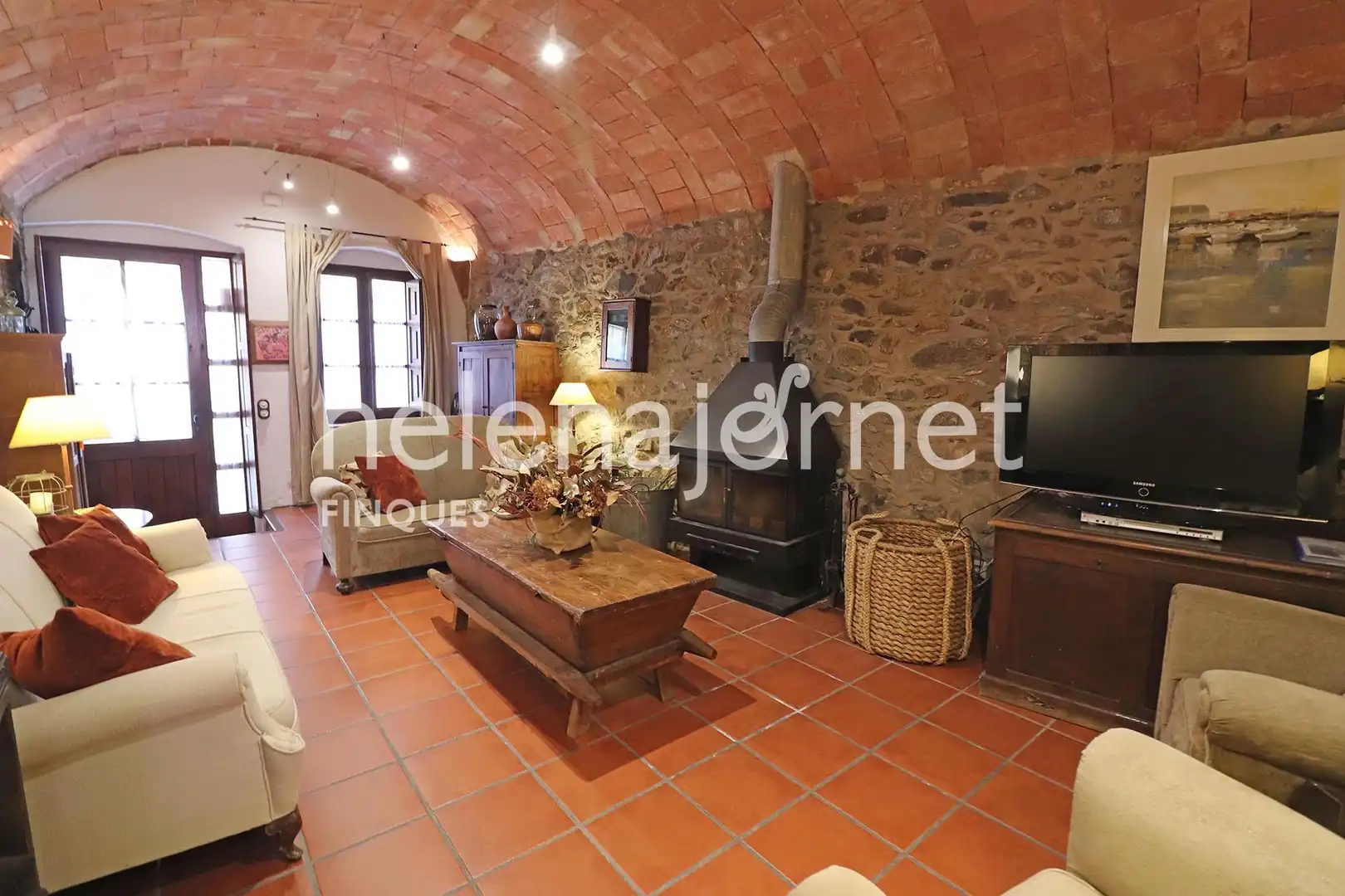 Sala de estar de Casa adosada en venta en Calonge i Sant Antoni con Calefacción y Trastero
