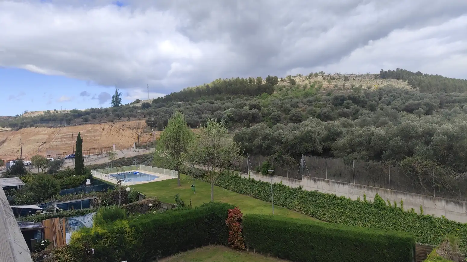 Garten von Wohnung zur Miete in Villamediana de Iregua mit Heizung, Parkett und Terrasse