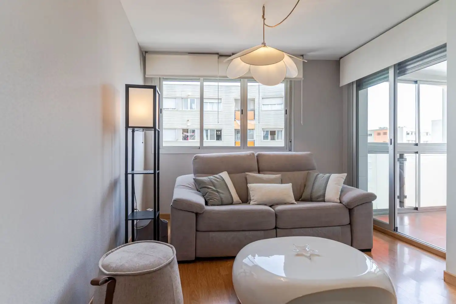 Sala de estar de Piso en venta en Alhendín con Aire acondicionado, Parquet y Trastero