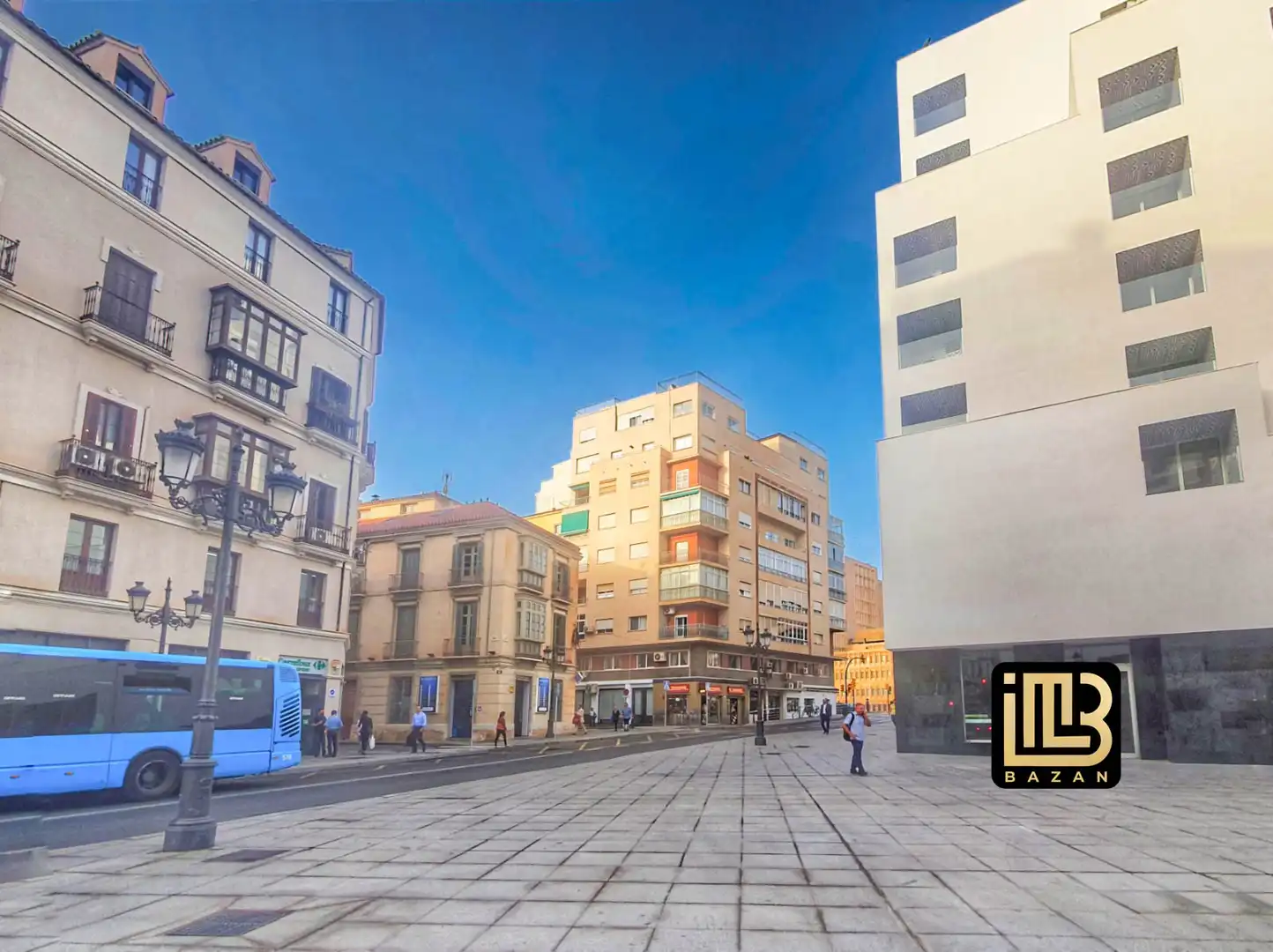 Vista exterior de Estudio de alquiler en Málaga con Aire acondicionado, Amueblado y Horno