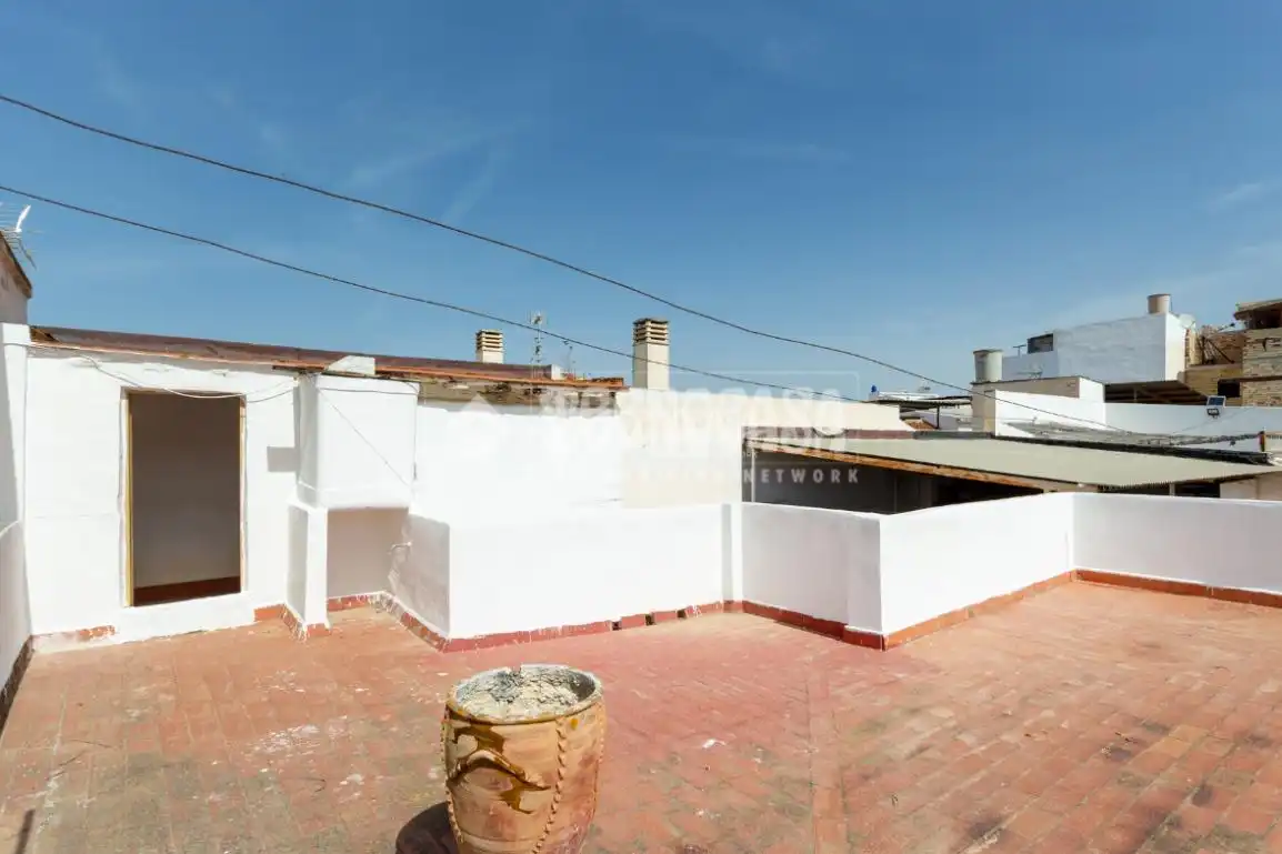 Terrasse von Einfamilien-Reihenhaus zum Verkauf in Vélez-Málaga mit Terrasse und Balkon