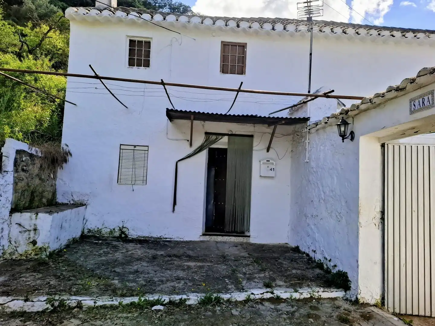 Vista exterior de Finca rústica en venda en Algarinejo