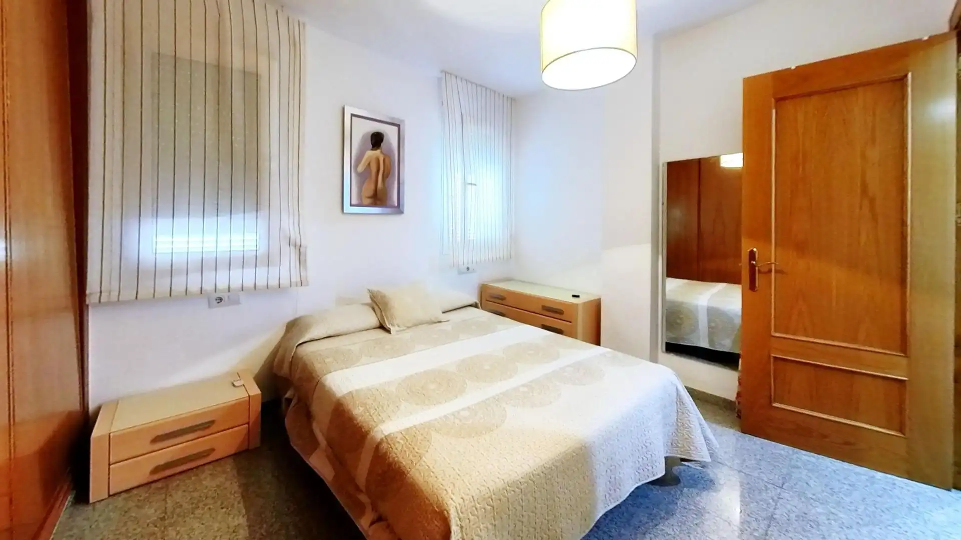Bedroom of Flat for sale in Lújar  with Air Conditioner, Terrace and Balcony