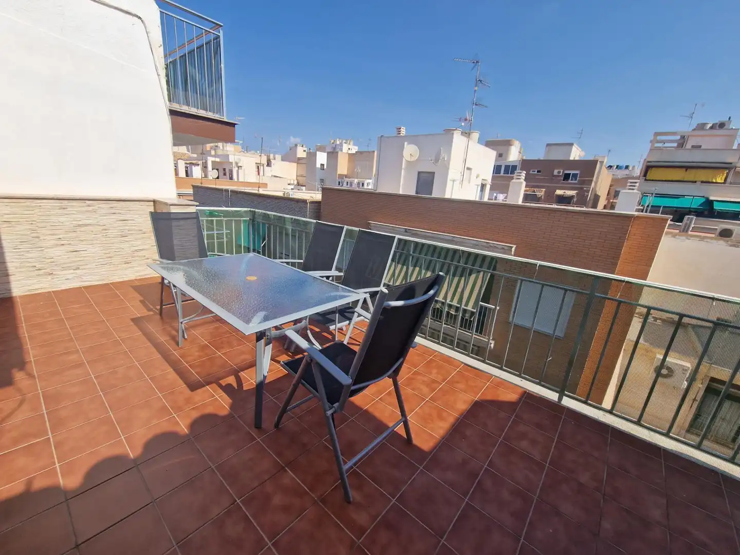 Terrasse von Dachboden zum Verkauf in Águilas mit Klimaanlage und Möbliert