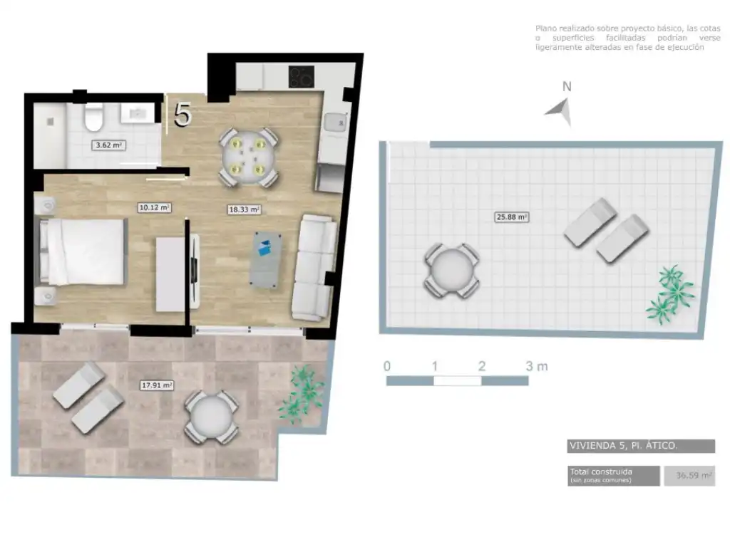 Penthouse mit Pool zum Verkauf in Calle Santa Trinidad, imagen 19