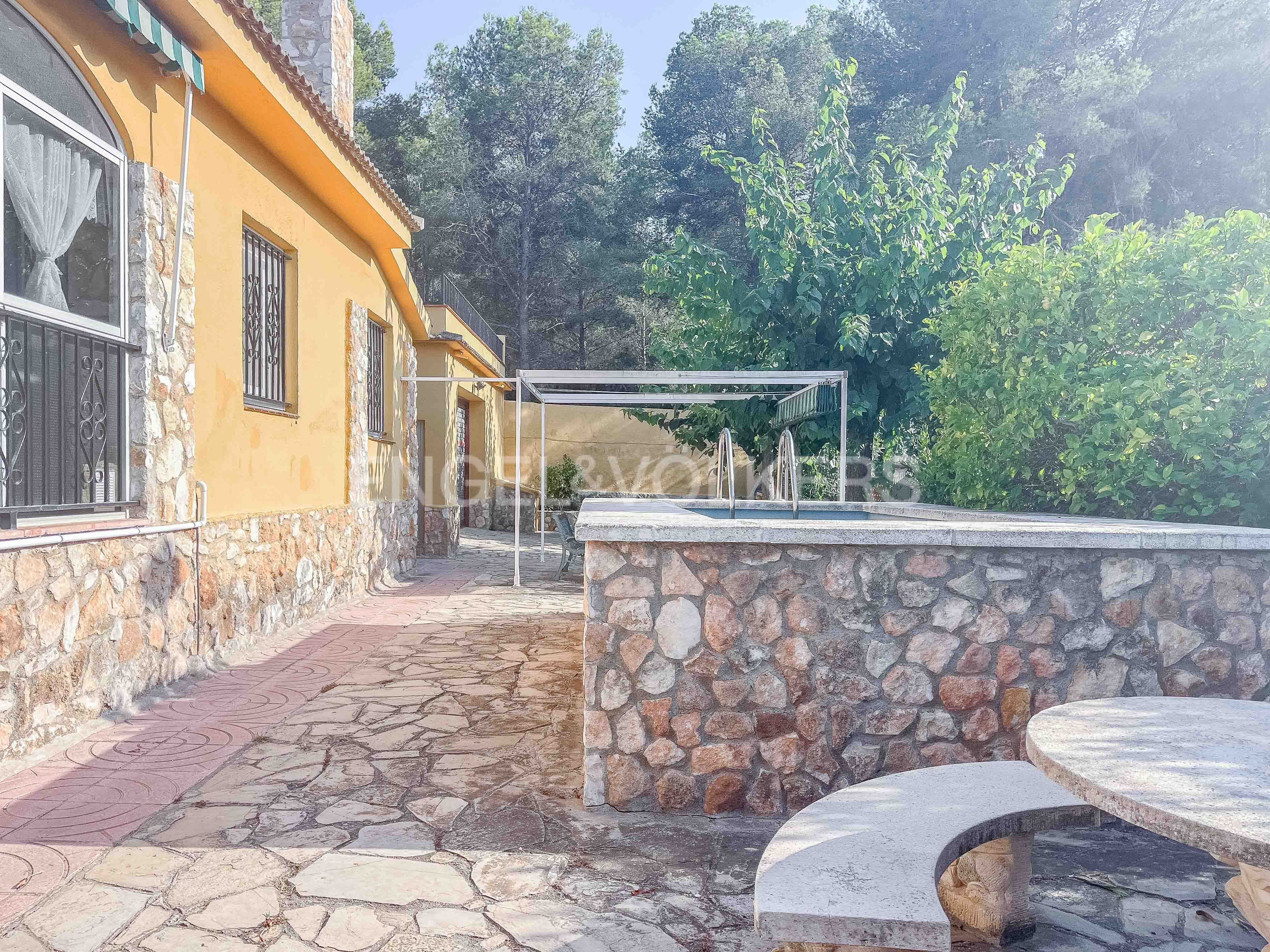 Exterior view of House or chalet for sale in Creixell  with Air Conditioner, Heating and Private garden