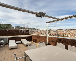 Terrace of Attic for sale in  Barcelona Capital  with Air Conditioner, Heating and Parquet flooring