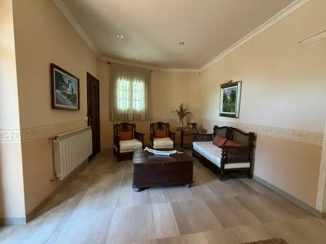 Sala d'estar de Casa o xalet en venda en Riudoms amb Calefacció i Terrassa