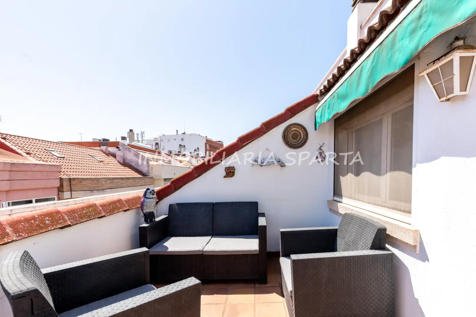 Terrace of Duplexes for sale in Ciudad Real  with Air Conditioner, Heating and Parquet flooring