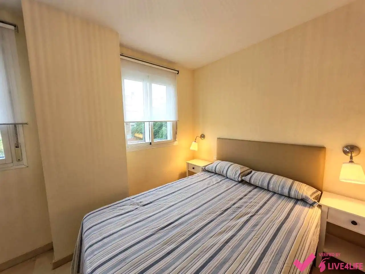 Schlafzimmer von Maisonette zur Miete in Sevilla mit Klimaanlage, Terrasse und Möbliert