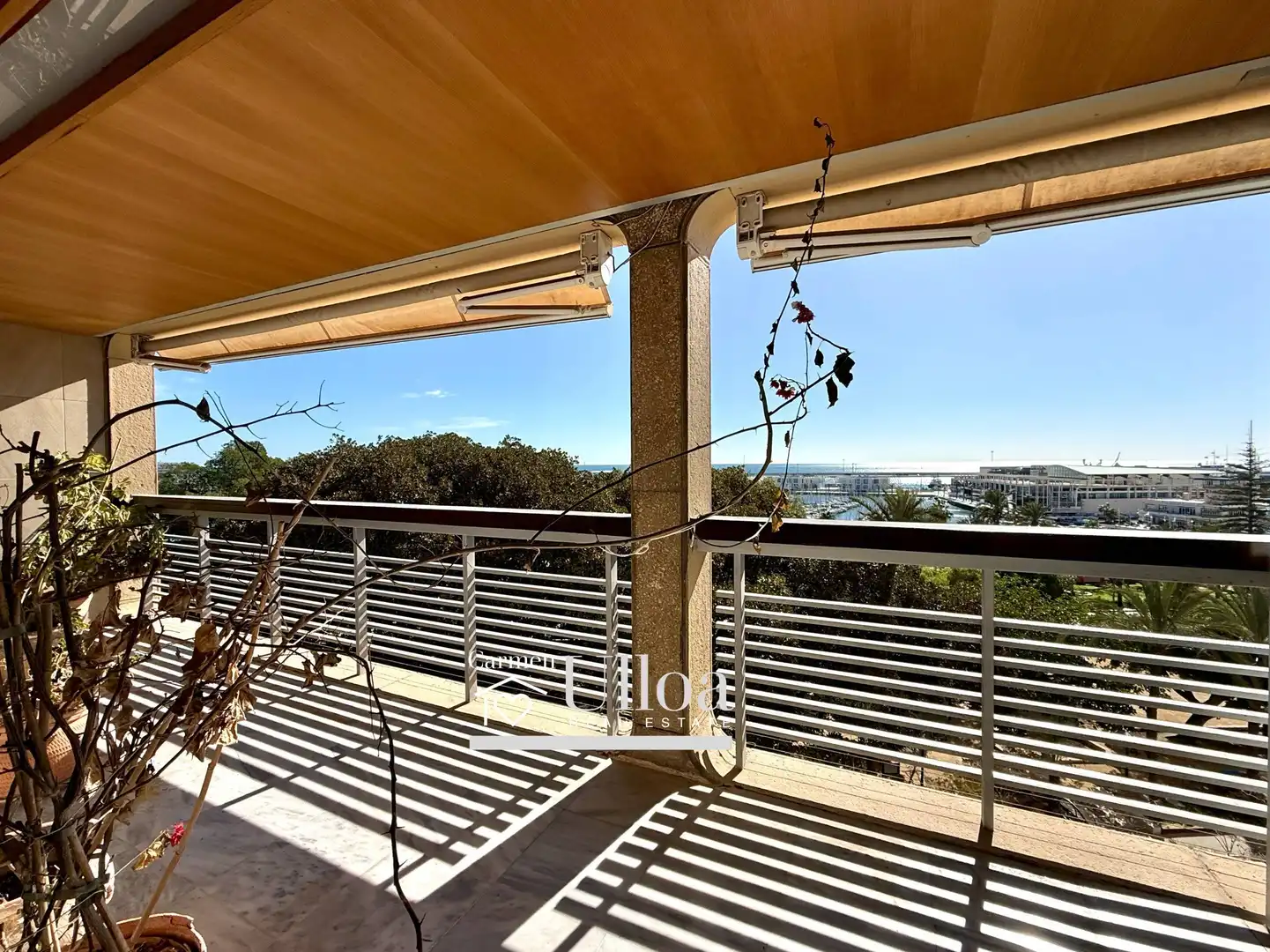Terrassa de Apartament en venda en Alicante / Alacant amb Aire condicionat, Calefacció i Jardí privat