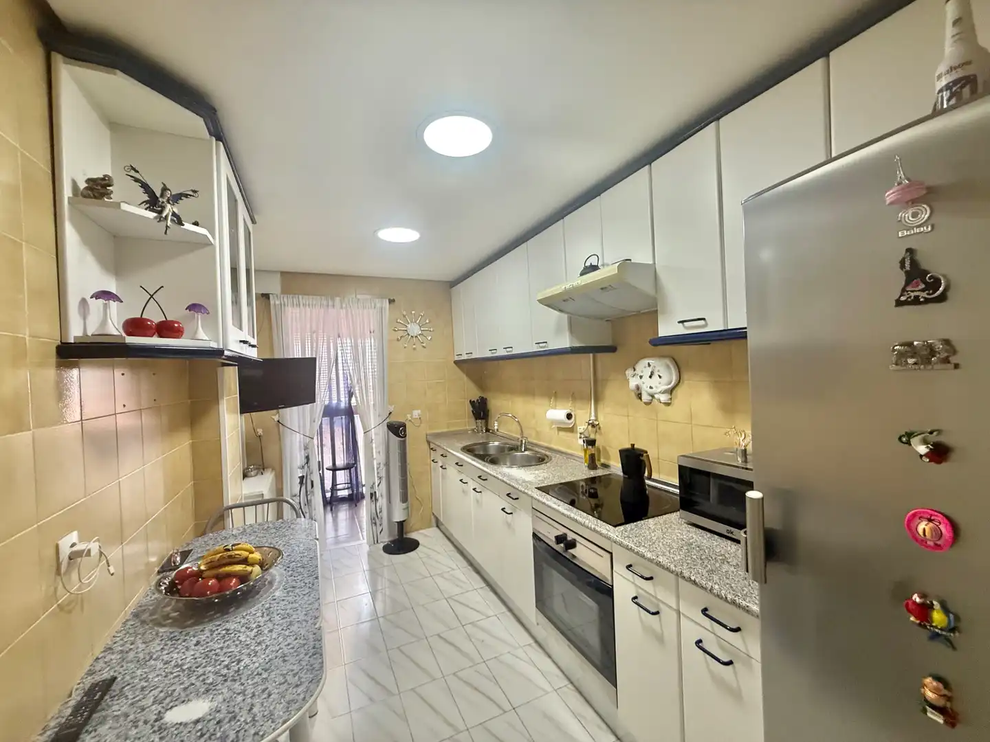 Kitchen of Flat for sale in Madrid  with Heating, Terrace and Furnished