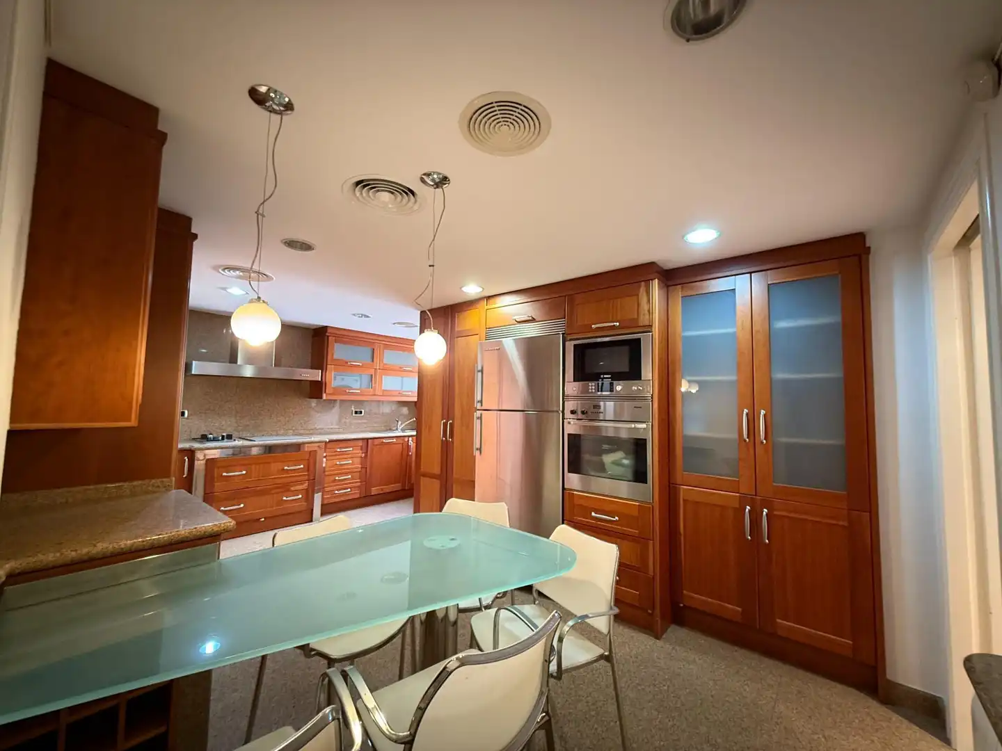 Cuina de Pis de lloguer en Murcia amb Aire condicionat, Calefacció i Parquet