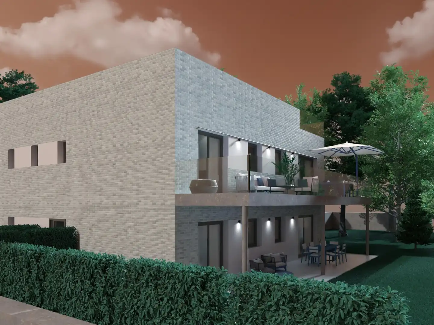 Vista exterior de Apartamento en venta en Arenys de Mar con Aire acondicionado, Calefacción y Jardín privado