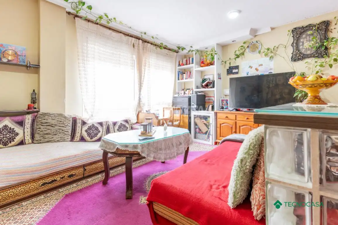 Living room of Flat for sale in Roquetas de Mar  with Air Conditioner and Community pool