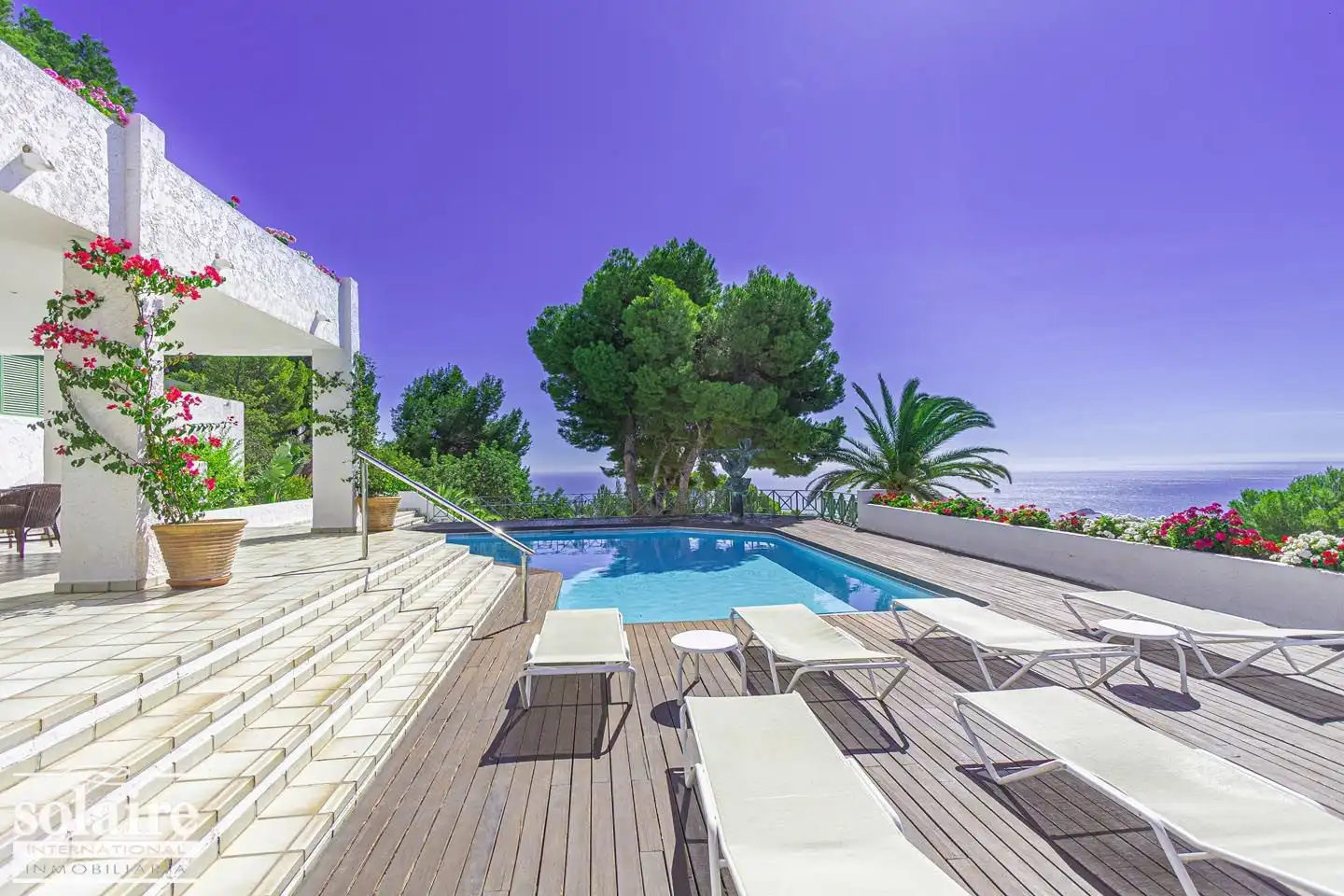 Jardín de Casa o chalet en venta en Altea con Aire acondicionado, Calefacción y Jardín privado