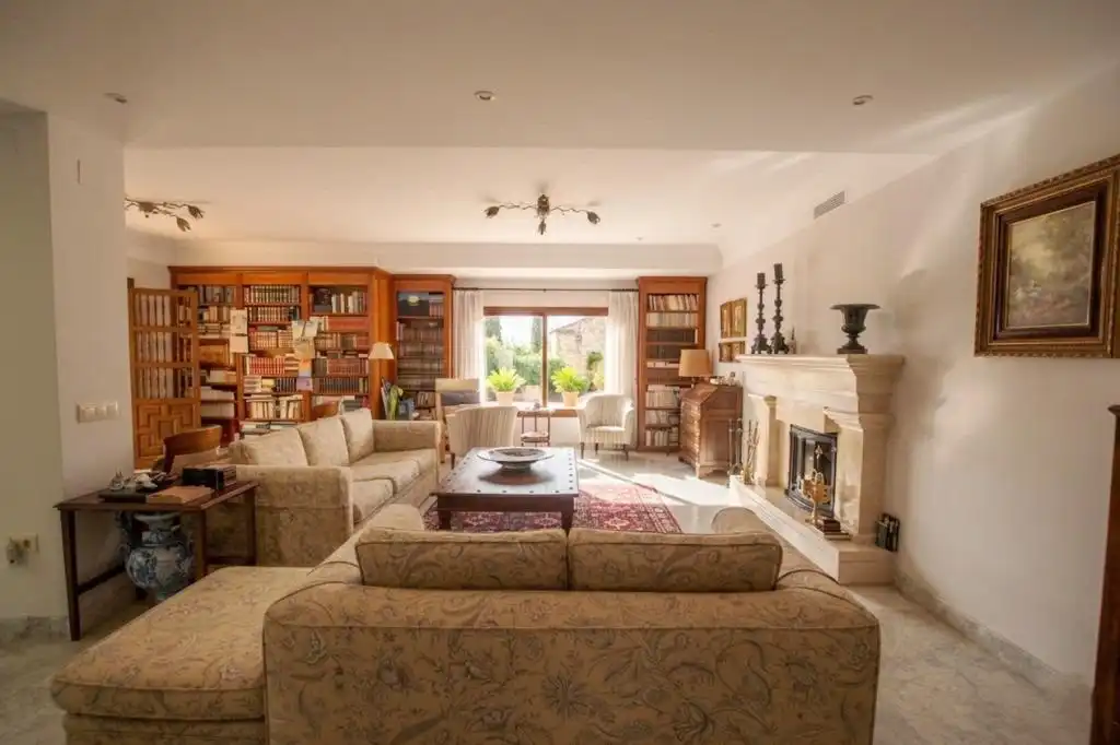 Sala de estar de Casa o chalet en venta en Jerez de la Frontera con Aire acondicionado, Jardín privado y Terraza