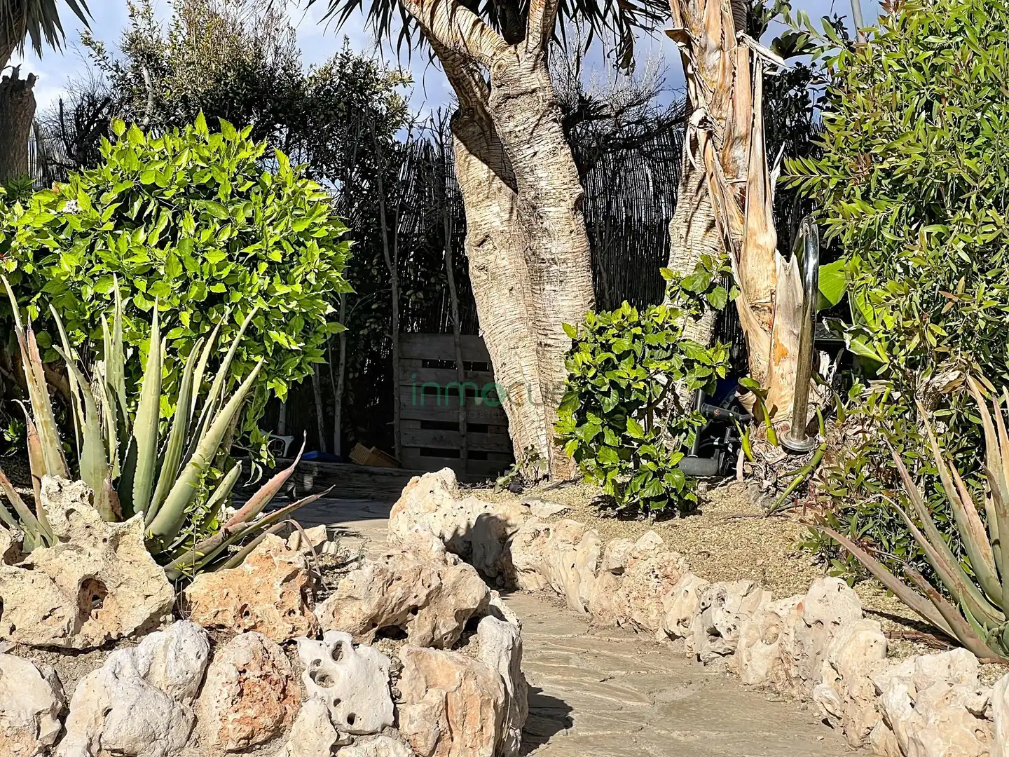 Jardí de Finca rústica en venda en Cuevas del Almanzora amb Aire condicionat, Jardí privat i Terrassa