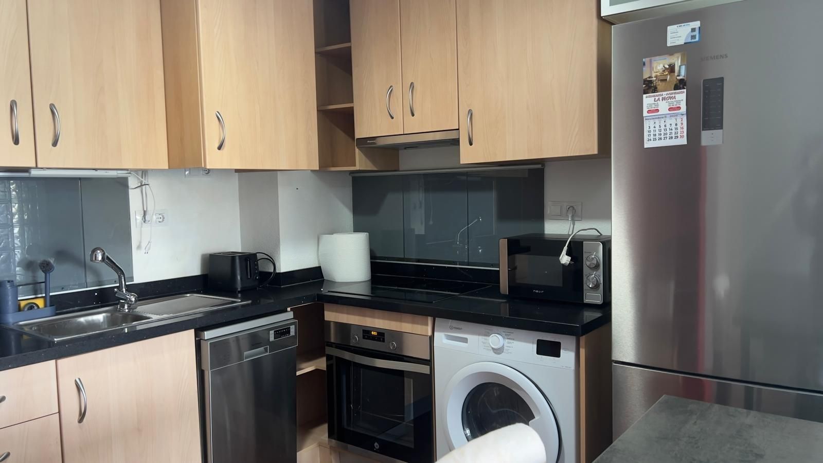 Cuina de Pis de lloguer en Elche / Elx amb Aire condicionat i Calefacció