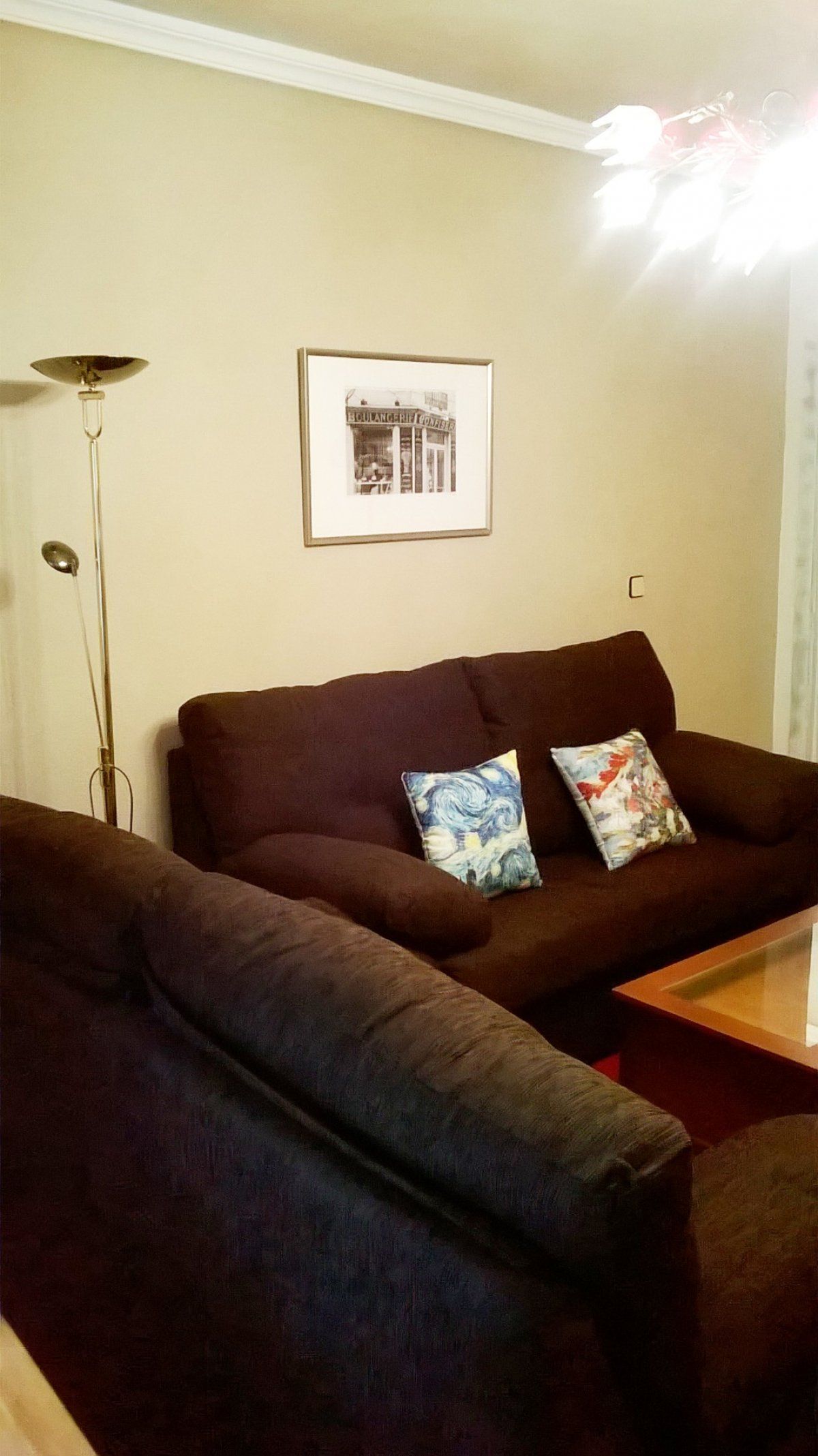 Sala d'estar de Pis de lloguer en Salamanca Capital amb Calefacció i Balcó