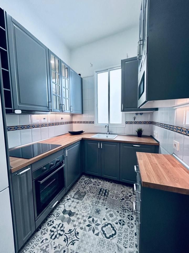 Cocina de Piso de alquiler en  Santa Cruz de Tenerife Capital con Amueblado y Balcón