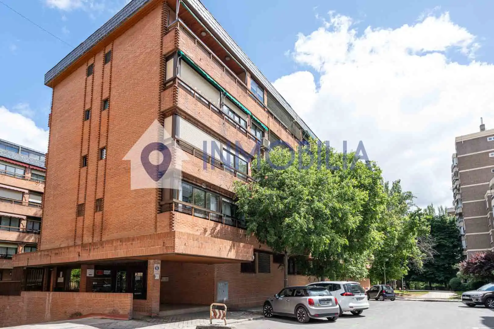 Vista exterior de Piso en venta en Madrid con Calefacción, Jardín privado y Trastero