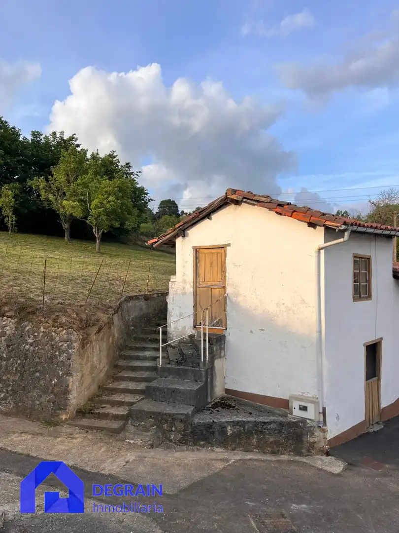 Vista exterior de Casa o xalet en venda en Siero