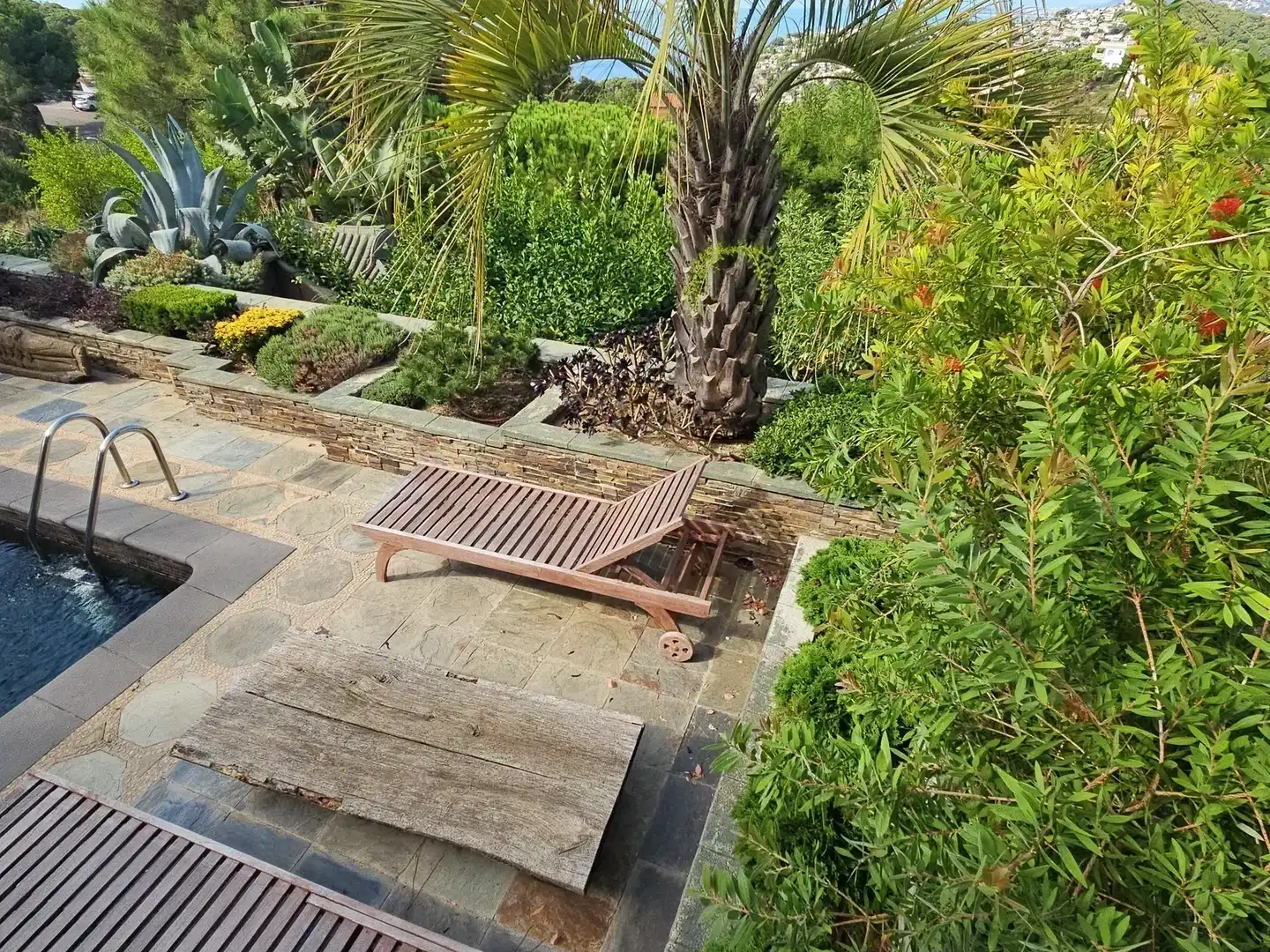 Terraza de Casa o chalet en venta en Lloret de Mar con Aire acondicionado, Jardín privado y Terraza